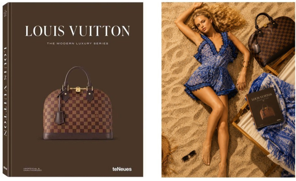 Book LOUIS VUITTON bag Modern Luxury Series Kockritz TeNeues "NEW" coffee table